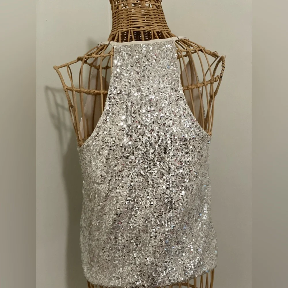 Love on a Hanger sequins camisole top - Picture 3 of 5